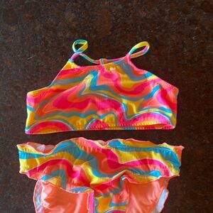 Girls two piece swimsuit